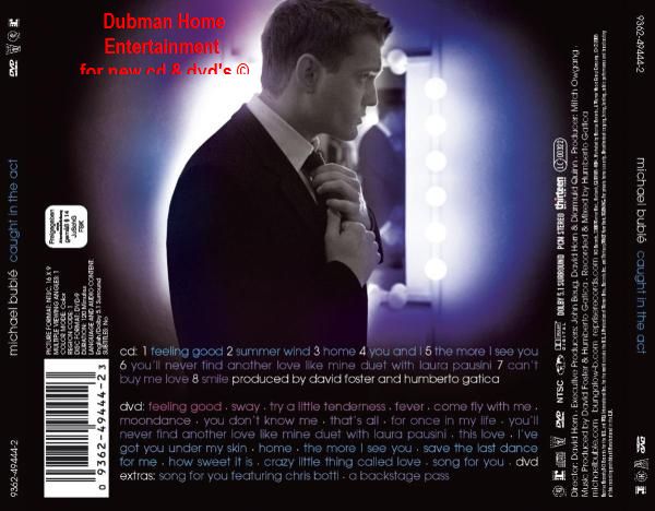 michael buble caught in the act cd